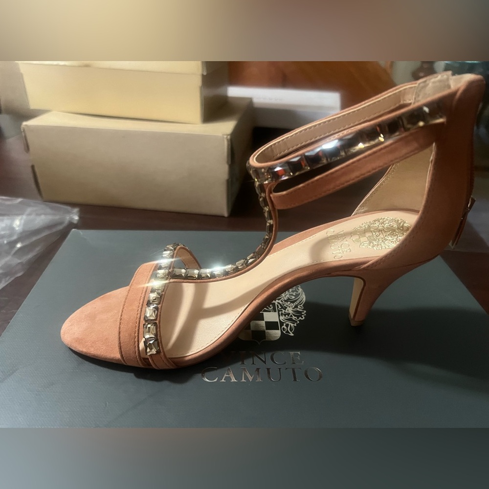 Vince Camuto heels. New in box